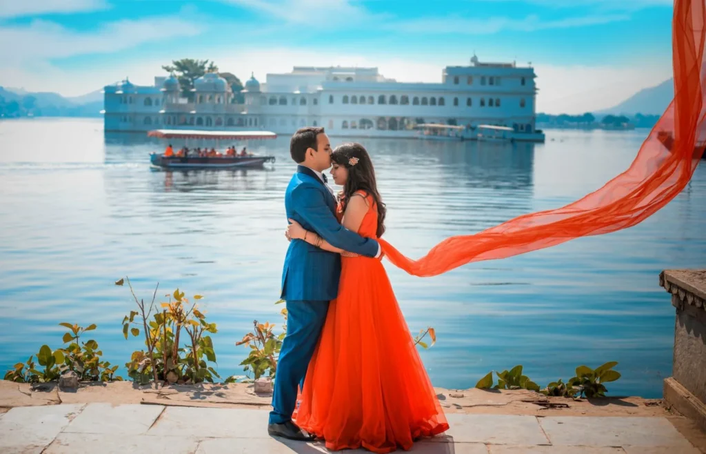 Pre Wedding Shoot Locations In Udaipur Ambrai Ghat