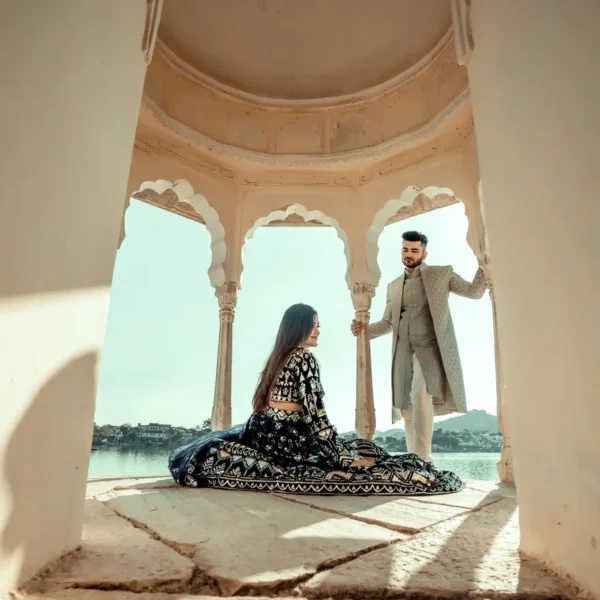 romantic pre wedding shoot in jaipur