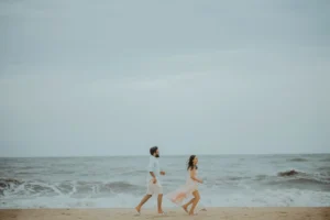 pre wedding shoot at beach