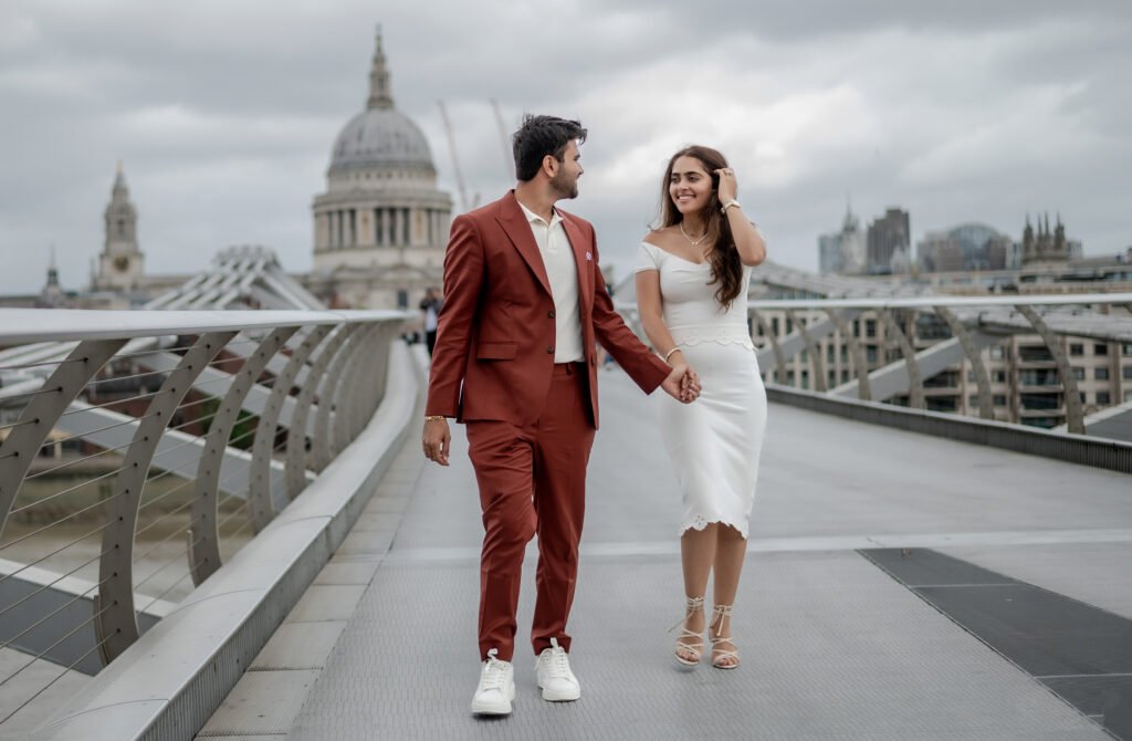 Pre Wedding Photoshoot In London 10 st paul's cathedral