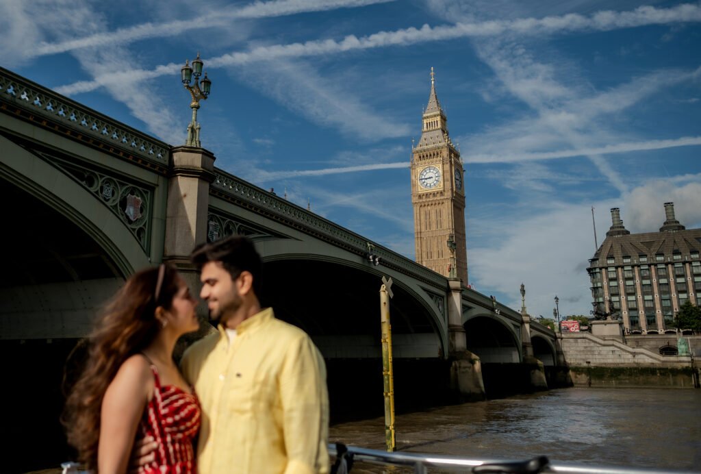 Pre Wedding Photoshoot In London 11 westminster & big ben