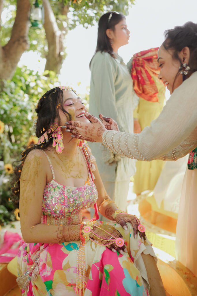 Haldi Photoshoot